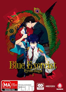 Blue Exorcist: Kyoto Saga |Vol. 1 Eps 1-6 | Ao no ekusoshisuto: Kyoto fuj -hen  |   DVD